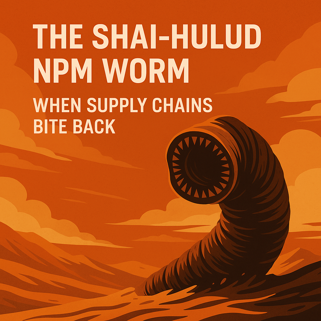The Shai-Hulud NPM Worm banner